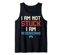 Not Stuck Researching Gamer Humor Funny Gaming Canotta