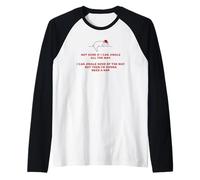 Not Sure If I Can Jingle all The Way - Cat Funny Christmas Maglia con Maniche Raglan