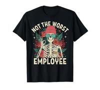 Not The Worst Employee Office Humor Quote Maglietta