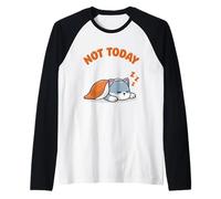 Not Today - Costume da Notte Ufficiale Kawaii per Cani Maglia con Maniche Raglan