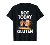 Not Today Gluten T-Shirt Gluten Free Gluten Intollerance Maglietta