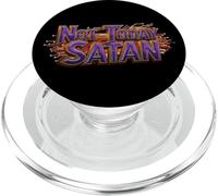 Not Today Satan - Design audace e divertente con atteggiamento sarcastico PopSockets PopGrip per MagSafe