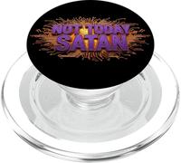 Not Today Satan - Design audace e divertente con atteggiamento sarcastico PopSockets PopGrip per MagSafe