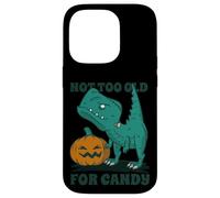 NOT TOO OLD PER CANDY! Non troppo vecchio per i dolci! T-Rex. Custodia per iPhone 14 Pro