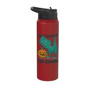 NOT TOO OLD PER CANDY! Non troppo vecchio per i dolci! T-Rex. Stainless Steel Insulated Water Bottle