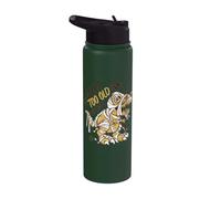 NOT TOO OLD PER CANDY! Non troppo vecchio per i dolci! T-Rex. Stainless Steel Insulated Water Bottle