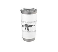 Not Vaccinated Fully Protected Second Amendment Bicchiere termico in acciaio inox doppia parete