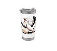 Not Very Data Driven Goose Data Analyst Pun Bicchiere termico in acciaio inox doppia parete