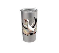 Not Very Data Driven Goose Data Analyst Pun Bicchiere termico in acciaio inox doppia parete