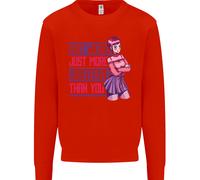 Not Weird Just More Creative Than Voi Arte Uomo Felpa Maglione