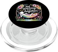 Not Working From Anywhere Travel Burnout Traveler - PopSockets PopGrip per MagSafe