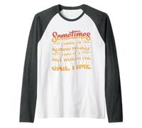 Not Worth The Jail Time I Remind Myself - Maglia con Maniche Raglan