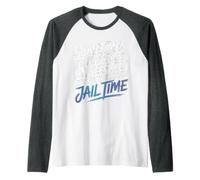 Not Worth The Jail Time I Remind Myself - Maglia con Maniche Raglan
