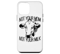 Not Your Mom Not Your Milk Mum Pro Vegan Vegetariano Custodia per iPhone 12 mini