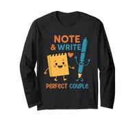 Nota E Scrivi Un Design per La Coppia per Perfetto Maglia a Manica