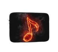 nota musicale (3) borsa per computer da 10 pollici, borsa portatile per computer, adatta per viaggi d'affari e pendolarismo
