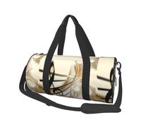 Nota musicale, Borsone da viaggio di grande capacità Borsa rotonda Borsa da viaggio sportiva Borsa da viaggio Borsa da fitness