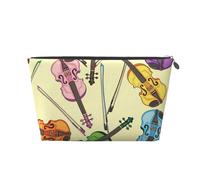 Nota musicale per violino, Borsa da toilette Borsa per trucco Borsa per cosmetici Borsa da toilette da viaggio portatile