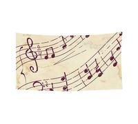 Nota musicale stampa floreale per interni ed esterni festivi festivi banner celebrazioni evento di Halloween sfondo decorazione