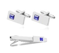 Nota Nota Fermacravatta Vestito Gemelli Business Fermacravatta Strass Strass Fermacravatta per occasioni speciali, c