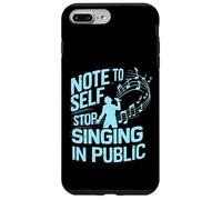 Nota per il canto autodidatta nel cantante pubblico Custodia per iPhone 7 Plus/8 Plus