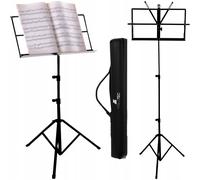 Nota regolabile in metallo fino a 123 cm + borsa