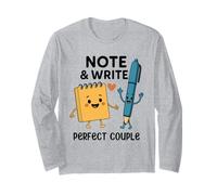 Nota & Scrivi Quaderno Perfetto per Coppie Maglia a Manica