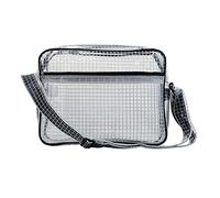 NOTAG Borsa a Tracolla Unisex, Grande Borsa a Tracolla Trasparente Antistatica dell'Ingegnere, PVC, Trasparente, L (40 x 10 x 30 cm)
