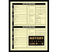 Notary Journal Log Book: Essential Log for Signing Agents - Record of 240 Notarial Acts, Oaths & Acknowledgments with Witness & Client Details