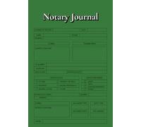 Notary Journal Logbook: Notary Public Record Book: Detailed Notarial Log, 100 Entries, Easy-to-Use