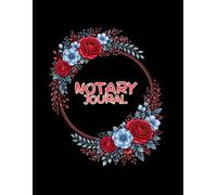 Notary journal: Official notary public logbook