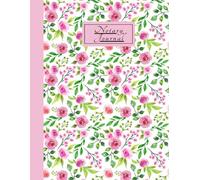 Notary Journal: Public Notary Records Book To Log Notarial Acts, Official Log Book for Notarial Acts, Public Record Book For Women baby pink and floral cover