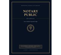 Notary Public Journal: State-Compliant Sequential Ledger