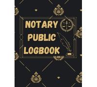 Notary Public Log Book (Tascabile)