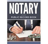 Notary Public Record Book (Tascabile)