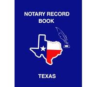 NOTARY RECORD BOOK: TEXAS