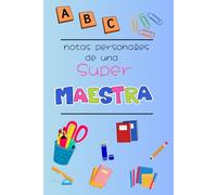 notas personales de una Super MAESTRA: cuaderno para profesoras