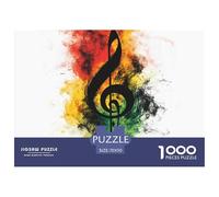 Notazione musicale Puzzles Intrattenimento Creativo 1000 Pezzi Partiture musicali Puzzle Di Autotone Decora La Casa Giochi-rompicapo Per Adulti E Bambini Da 12 Anni 70x50cm/1000pcs