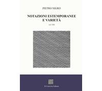Notazioni estemporanee e varietà. Vol. 8