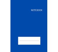 Notbook: Notebook for Journal Writing and Tracking Progress A4 100 Page 7mm Ruled Line