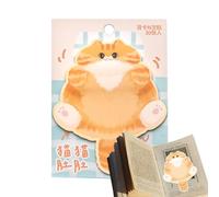 Note adesive a forma di gatto, promemoria per appunti, creativi cartoni animati, adesivi per appunti facili da pubblicare, per gli amanti dei gatti