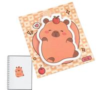 Note adesive Capybara - Adesivi adesivi a tema Capybara - 30 fogli decorativi per ufficio da parete - Zaino lavoro scuola per adulti ragazze regalo compleanno sconto