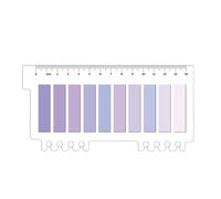 Note adesive - PET 200 pezzi colorati, schede indice pagina