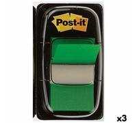 Note Adesive Post-it Index 25 x 43 mm Verde [3 Unità]