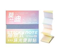 Note adesive scintillanti e scintillanti Note adesive trasparenti da 100 fo | Adesivi Trasparenti Per La Biblioteca 'aula Scolastica, Scrivania, Lavoro, Casa, Segnalibri, Foglietti Adesivi Sc