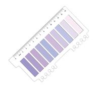 Note adesive: set da 200 pezzi, etichette luminose e rimovibili aiutano a evidenziare punti importanti e organizzare il materiale educativo, la colla liscia garantisce una facile rimozione