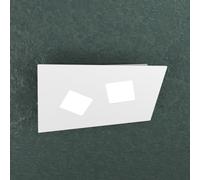 NOTE APPLIQUE-PLAFONIERA 2 LUCI BIANCO 1140-2-BI