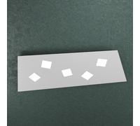 NOTE APPLIQUE-PLAFONIERA 5 LUCI GRIGIO 1140-5-GR