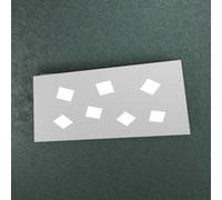 NOTE APPLIQUE-PLAFONIERA 7 LUCI GRIGIO 1140-7-GR