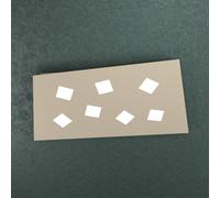NOTE APPLIQUE-PLAFONIERA 7 LUCI SABBIA 1140-7-SA